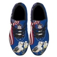 thumbnail image 2 of Utah Stte Seagull Bird and Sego Lily Shoes Sneakers Black Size 7, 2 of 7