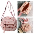 thumbnail image 4 of Bolso Bandolera Con Fresa para Mujer Compras Pana Gran Capacidad Niñas, 4 of 9