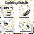 thumbnail image 5 of Hip Hop 2nd Birthday Backdrop Boys Two Legal 2 Quit Theme Party Banner Wall Decor Old School Hip Hop Crown Number One Backdrop Props, 5 of 6