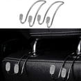 thumbnail image 3 of Ganchos para coche, organizadores universales para reposacabezas de coche, ganchos para reposacabezas de asiento, almacenamiento universal para asientos traseros de SUV y camiones., 3 of 3