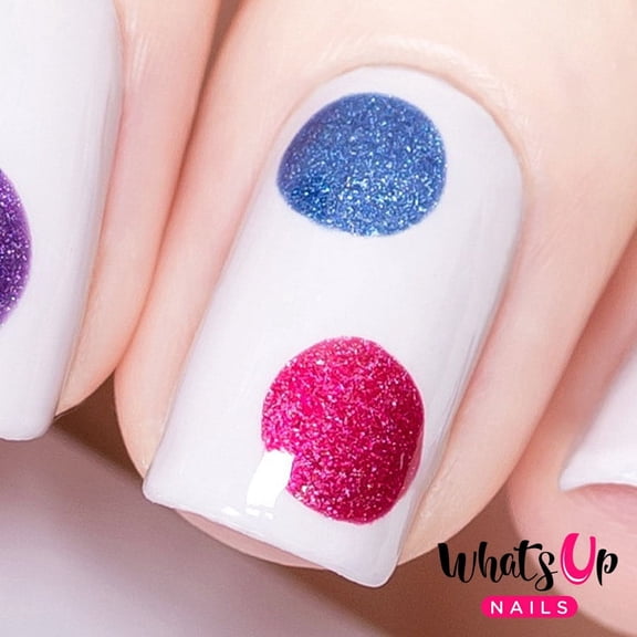 Whats Up Nails Dots Vinyl Stencils for Nail Art Design