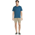 thumbnail image 3 of George Men's and Big Men's Synthetic Flat Front Shorts, 9" Inseam, 3 of 5