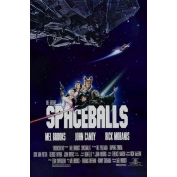 Spaceballs Movie Poster 24In x36In Art Poster 24x36 Multi-Color Square Adults Best Posters