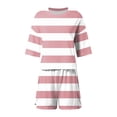 thumbnail image 7 of MAIHAN Women Vacation Outfits Summer Clothing Sets Shirt and Pants Shorts Set 2 Piece Outfit Comfortable Playwear Daily Wear, 7 of 7