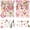 Pink, variant on 80PCS Natural Color Pressed Dried Flowers Dry Leaves with Tweezers - Real Pressed Flowers for DIY Crafts, Resin Jewelry, Cards, Soap, CandleMaking, Nail Art, and Scrapbooking (Natural Color)