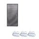 thumbnail image 2 of Lámina aislante de aluminio de doble cara | Parasol y protector solar XPE | Cubierta térmica reflectante para ventanas de solárium, coche y hogar | Fácil instalación con ventosas, 2 of 5