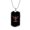Military Chain (Gold), variant on Taurus Dog Tag Astrology Zodiac Sign Dog Tag Necklace Stainless Steel 24" Chain Silver Tone or Gold Tone