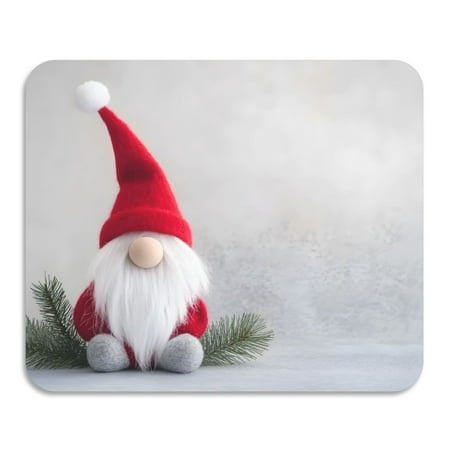 

ALAZA Dish Drying Mat for Kitchen Christmas Gnome with Hat Counter Absorbent Draining Pad 19.7 x15.7