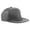 Dark Graphite, variant on Rapper Snapback Cap