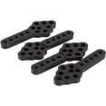 thumbnail image 3 of 4 piezas de soporte de amortiguador de metal CNC de la serie para ajustar la altura del soporte de ángulo para RC Car Axial SCX10 90046 D90 D110, negro, 3 of 5