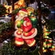 thumbnail image 2 of De Papá Noel De Navidad Con Ventosa, Decoración Colgante, Luces Colgantes De Ventana De Navidad, Colgante Para Decoración De Fiesta De Navidad Sweethay HA040435-02, 2 of 6