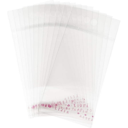1000pcs OPP Long Cellophane Bags Resealable Clear Gift bags for Necklace Earrings Hand Chain Packing 100x45mm