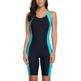 thumbnail image 1 of Charmo Womens Boyleg Unitard Swimsuits Racerback Athletic One Piece Bathing Suits, 1 of 8