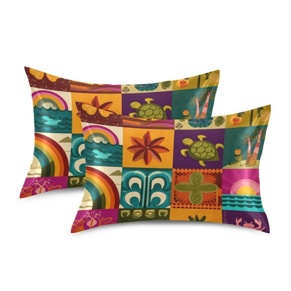 Silky Satin Standard Pillowcases For Hair And Skin Various Shapes