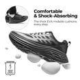 thumbnail image 2 of Zapatillas para correr NORTIV 8 SNWS245M para hombre talla 10.5 negras, 2 of 9