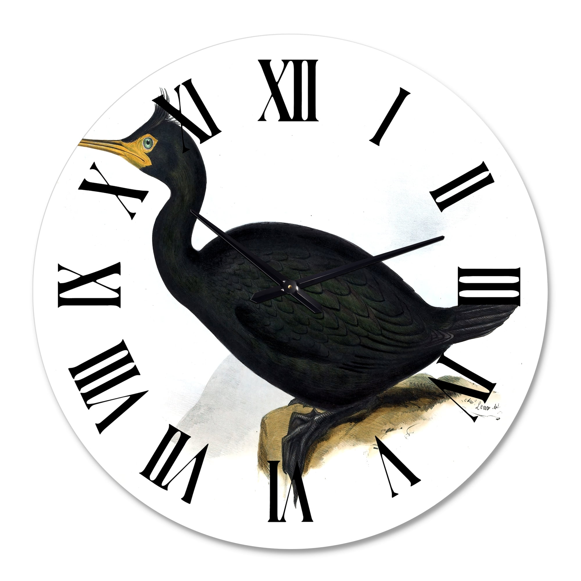 Designart 1 in Quartz Traditional Wall Clock