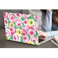 thumbnail image 1 of KSK KAISHEK Hard Protective Shell Case Cover Only Compatible New MacBook Air 13 inchs with Retina Display & Touch ID USB Type-C Model: A1932 A2179 A2337 m1 (Flower 87), 1 of 5