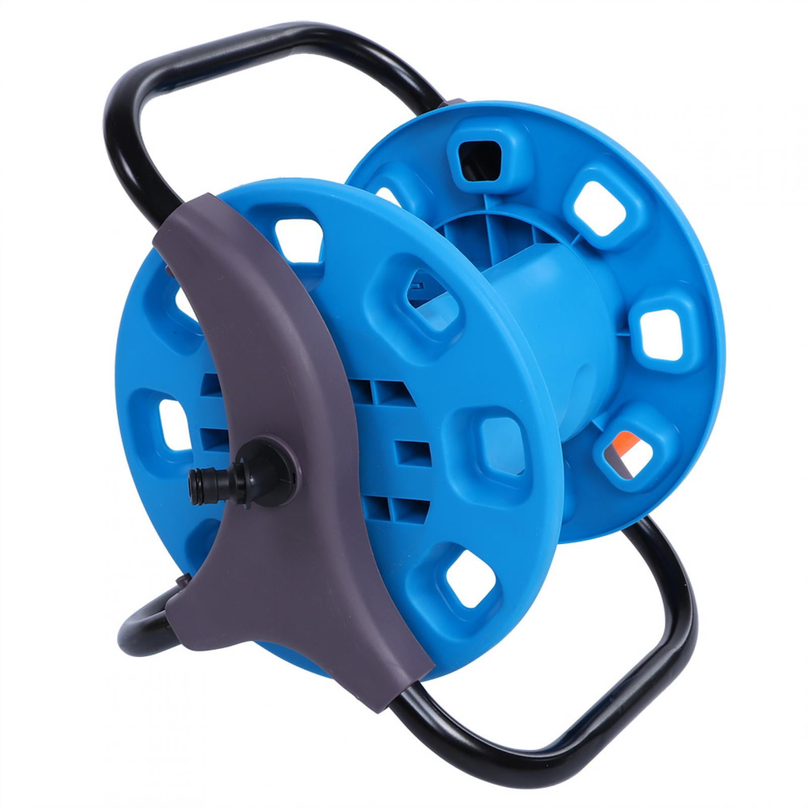 Suodoka Portable Garden Water Pipe Hose Reel Cart Outdoor Planting Hosepipe Organizer for 20M Hose, 15.7 x 12.2 x 7.8 inches / 40 x 30 x 20 cm