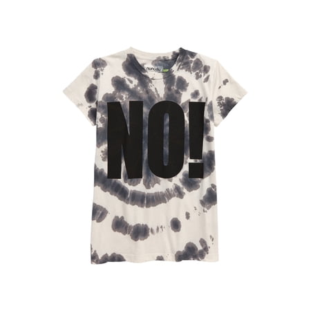 NUNUNU Little Kids No Tie Dye Graphic Tee