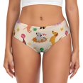 thumbnail image 1 of Fotbe Dogs In Different Poses Calzones Estampados para Mujer – Ropa Interior de Algodón, Cómoda, Suave y Elástica-Large, 1 of 6