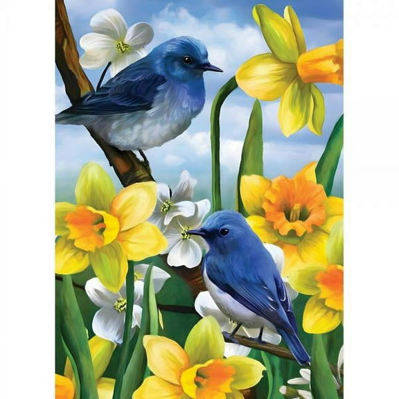 Mountain Bluebirds 1000-Piece Puzzle [49489]