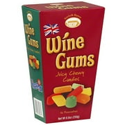Norfolk Manor, Wine Gums Candy, 8 Oz (Pack Of 12)