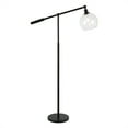 thumbnail image 3 of Henn&Hart 32" Blackened Bronze Metal/Glass Floor Lamp, 3 of 12