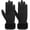 Black, variant on Womens Winter Gloves, Fleece Lined Touchscreen Windproof Gloves with Faux Fur Cuff
