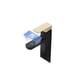 thumbnail image 1 of Inteprter Grifo Digital para lavabo, grifo de temperatura del agua, válvula mezcladora inteligente, accesorios para grifos para el baño del hogar Accesorios de baño Oro negro alto Inteprter HA068170-04, 1 of 6