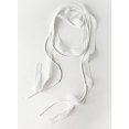 thumbnail image 6 of YooGuoGuo 2Pcs Lace Solid Color Narrow Scarf Skinny for Women Satin Scarf Belts Sash Necktie Neck Scarf Choker, 6 of 6