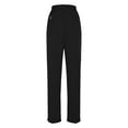 thumbnail image 4 of SNKSDGM Women's Plus Wide Leg Sweatpants Women Capri Black Pants for Women Jeans Women's Pants Linen Casual Pants Casual Solid Color High Waist Elastic Pocket Pants M, 4 of 5