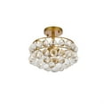 thumbnail image 3 of Elegant Lighting 1107F12BR 12 Po Savane Encastrée en Laiton, 3 of 4