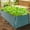 Green, variant on Dextrus Large Outdoor Metal Raised Garden Bed Kit, Equipped with 2 Gloves, Ground Nails, Support Rod & Safe Edge Curling Design, Ideal for Vegetables, Flowers, and Plants-8x4x2ft ,Green