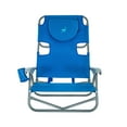 thumbnail image 4 of Ostrich On-Your-Back Outdoor Lounge 5 Position Reclining Beach Chair (4 Pack), 4 of 9