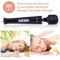 thumbnail image 6 of Wired Powerful Handheld Massager with 10 Pulse Settings Strong Vibration for Women,Personal Total Body Therapy Massager for Sports Recovery,Muscle Aches,Body Pain, 6 of 6