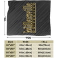thumbnail image 3 of Millersville University Fleece Blanket, Very Soft Microfiber Flannel Blanket for Couch Warm and Cozy for All Seasons, 3 of 6