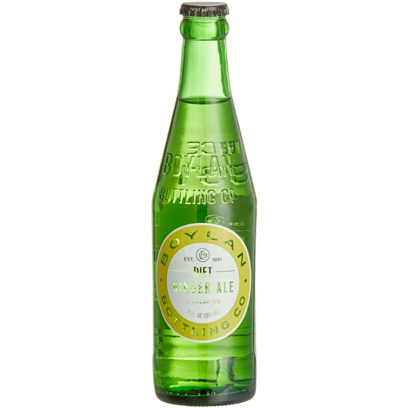 Boylan Bottling Co. 12 fl. oz. Diet Ginger Ale 4-Pack - 6/Case
