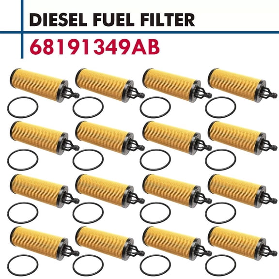Oil Filter 68191349AB x8 For Chrysler 300 Dodge Durango Jeep Grand Cherokee 16x
