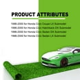 thumbnail image 4 of SCITOO Door Handle Black Exterior Rear Left Side fit for Honda Civic 1996-2000, 4 of 4