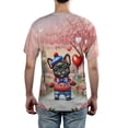 thumbnail image 5 of Happy Valentine’s Day Adorable French Bulldog Puppy Holding Heart Balloon All Over Print 3D Shirt Unisex Merch Dog Lover Gifts - 00030, 5 of 6