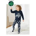 thumbnail image 2 of FEDPOP Toddler Boys Cars Pajamas Glow in the Dark Graphic Sleepwear Kids Cotton Pjs Clothes 5T, 2 of 8