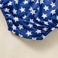 thumbnail image 6 of HCNTES Baby Boy Summer Clothes Kid Outfits Girls Short Sleeves T-Shirt Tops + Shorts Cute Outfits Set For 12-24 Months 2t 3t 4t 5t 6t Kids Independence Day(F02-Red,12-18 Months), 6 of 9
