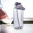 thumbnail image 2 of ACDANC Sports Water Bottle with Straw 64Oz Bike Water Bottles Reusable Water Jug BPA-Free Wide Mouth Water Bottle with Handle for Fitness Outdoor Hiking Camping Dishwasher Safe Purple, 2 of 6