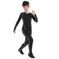thumbnail image 2 of Traje de fitness para niños Mallas de manga larga Mallas deportivas elásticas Baloncesto Fútbol Base Mallas de secado rápido Mallas para hombres, 2 of 5