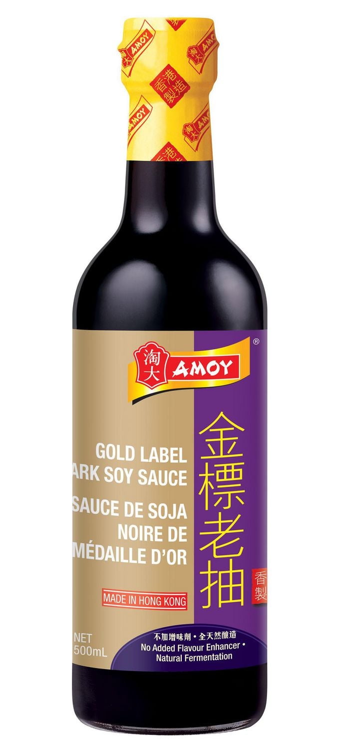Amoy Gold label sauce de soja foncée