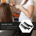 thumbnail image 4 of unbranded 2Ud Clips Negros Para Seccionar En Salones Y Uso Personal, 4 of 7