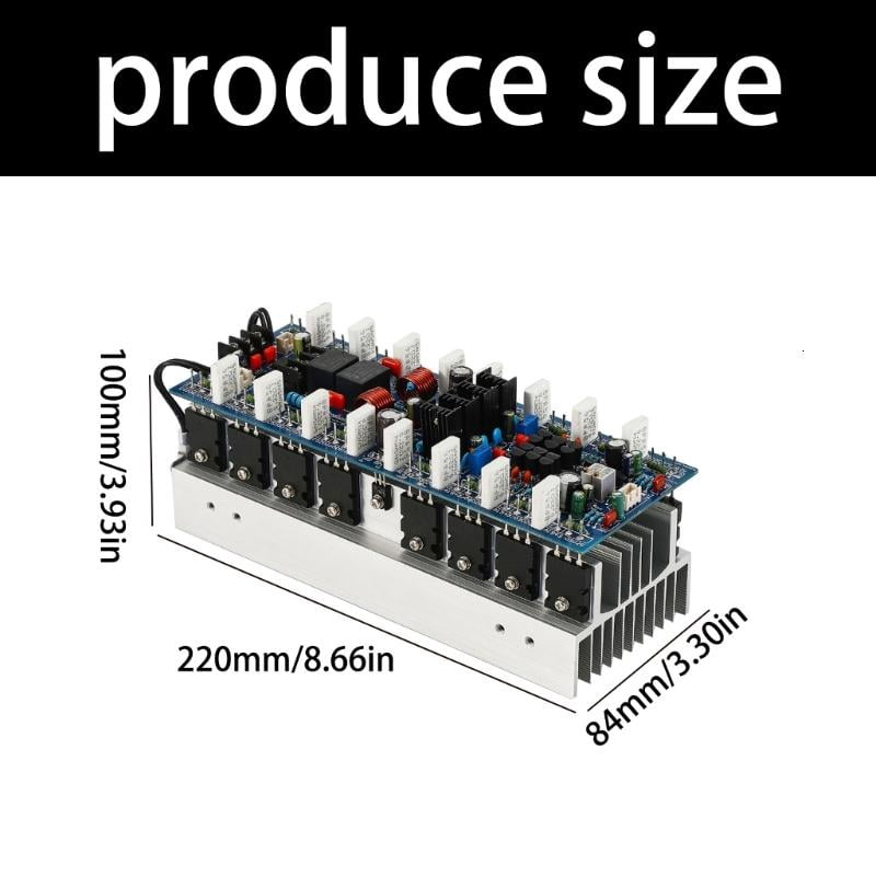 CEORPER 400W+400W Sound Amplifier Board Low Noise Double Channel Digital Power