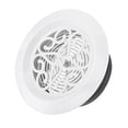 thumbnail image 1 of Unique Bargains 6 Inch Adjustable Pattern Screen Grille Cover Louver Round Air Vent, 1 of 5