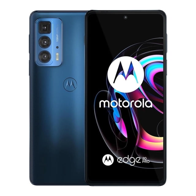 Smartphone Motorola Edge 20 Pro 12GB RAM 256GB ROM Azul Desbloqueado
