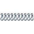 thumbnail image 1 of Mini Mousqueton Porte-Clés Extérieur Ressort Boucle Outil EDC (Argent), 1 of 6